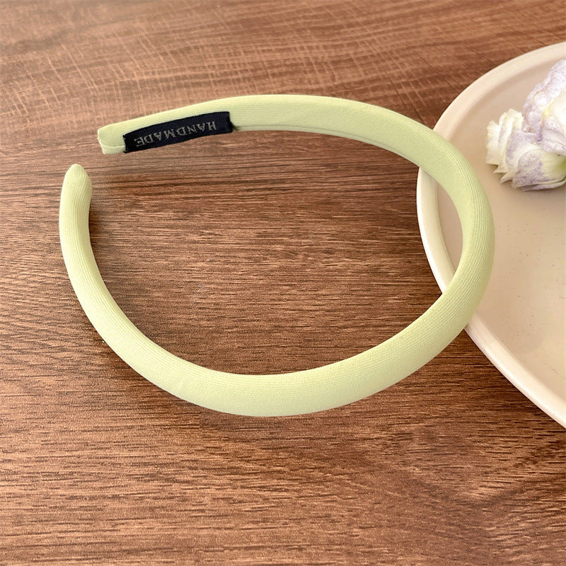 Wholesale Solid Color Plaid Series Versatile Headband